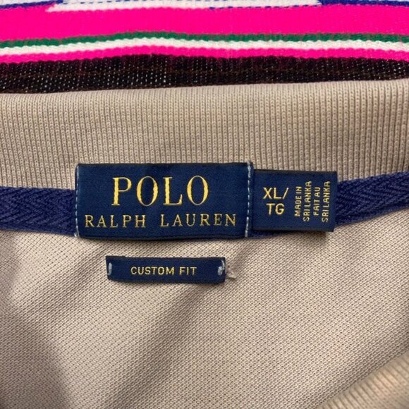 Polo Ralph Lauren Polo Shirt Men's XL Big Pink Pony Country Riders Jockey Club - Picture 8 of 10